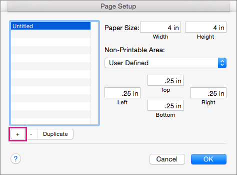 setting prefernces for section breaks in mac word 2011